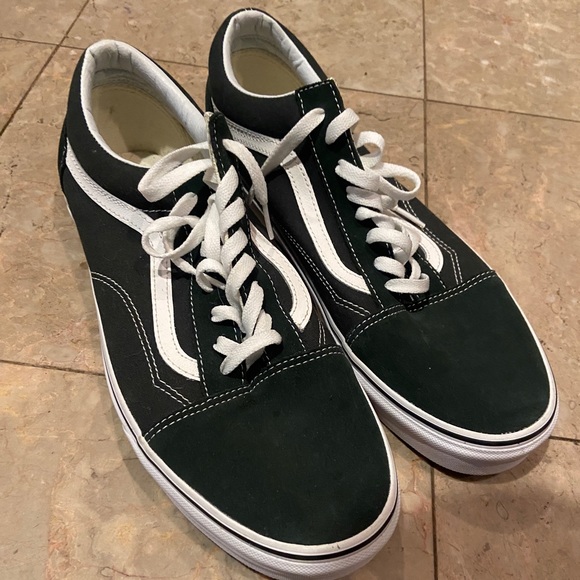 ✅ Green Low Top Vans ✅ - Picture 1 of 3